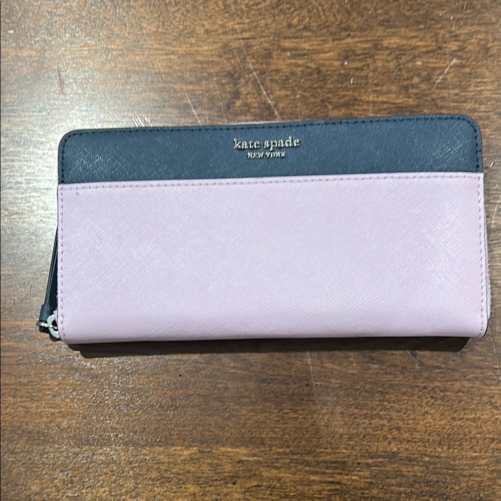 Kate Spade Blue and purple wallet.